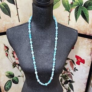 UTC 925 STERLING SILVER BEADED NECKLACE